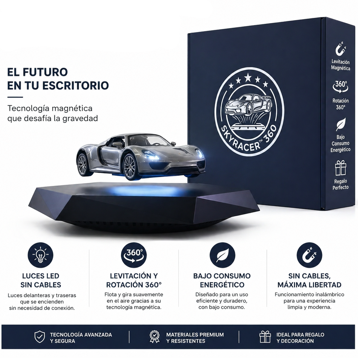 SkyRacer™ 360 - El hypercar que desafía la gravedad